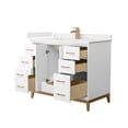 thumbnail image 6 of Wyndham Collection WCH818142SWHWQUNSMXX Amici 42" Free Standing Single Basin Vanity Set -, 6 of 7