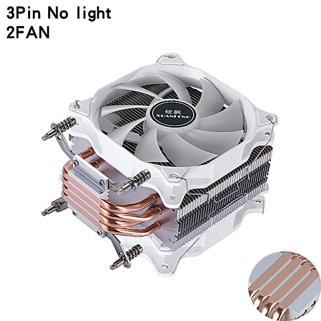 Efficient CPU Processor Cooler Fan PC Radiator Air-cooled 120mm 4/6 Tower style Heat Pipe Installing LGA2011 x79 x99 E5 2066 PWM