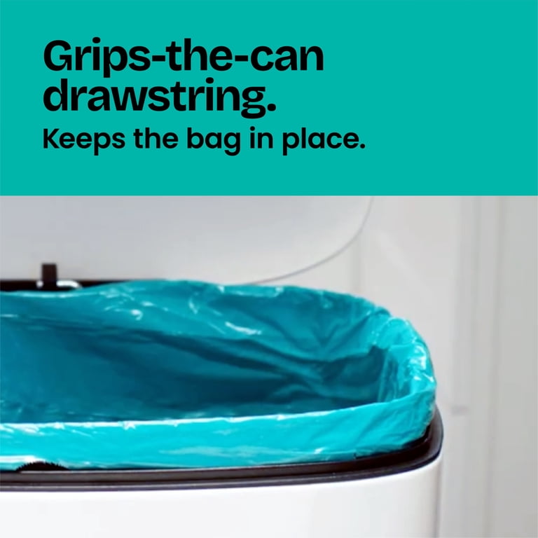 Glad ForceFlex MaxStrength 13-Gallon Drawstring Trash Bags, 40 Count photo 6