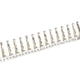 thumbnail image 2 of Methold 100 pines de conector de terminal de alambre de cobre hembra de 2,54 mm, cobre engarzado Teléfono y Comunicación, 2 of 5