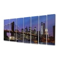 thumbnail image 1 of Designart - Brooklyn Bridge and Manhattan at sunset - Extra Large Canvas Art Print, 1 of 1