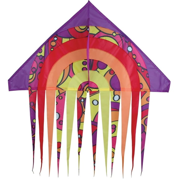 Premier Designs 56" Stream Delta Kite, Warm Orb