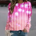 thumbnail image 2 of BLVB Valentine's Day Sweatshirt Women Heart Grahic Long Sleeve Crewneck Shirt Casual Valentines Gifts Pullover Tops, 2 of 4