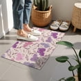 thumbnail image 4 of Pioneer Flower Floral Print Pattern Door Rugs,Washable Non Slip Door Mats Indoor,Decorative Door Mats,Entry Mat Indoor for Entrance,Bedroom,Kitchen,Bathroom,16"x24", 4 of 6
