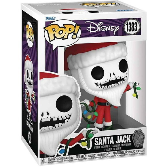 Pop Disney The Nightmare Before Christmas 3.75 Inch Action Figure - Santa Jack #1383