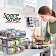 thumbnail image 5 of Sagler Stackable Pantry can Organizer - 3-Tier Soda can Organizer - Multifunctional chrome-Finish can Rack Organizer for Up to 36 cans - For Pantry, Kitchen cabinet, countertop, Under Sink - 17x13x13, 5 of 5