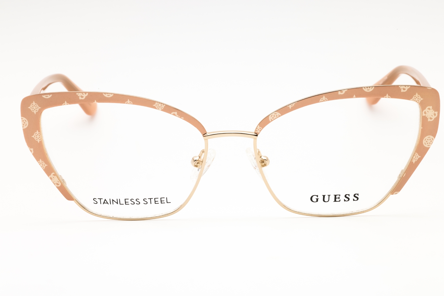 NWT Guess GU50228-059-56 Beige Other 56mm Eyeglasses Guess GU50228 Beige, Tortoise Prescription Eyeglasses main image 2
