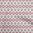 thumbnail image 1 of oneOone Viscose Jersey Red Fabric Ikat Craft Projects Decor Fabric Printed By The Yard 60 Inch Wide, 1 of 7