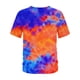 thumbnail image 5 of RKSTN Tie Dye T Shirts for Men Oversized Crew Neck Cotton Short Sleeve Shirts Pullover Top Mens Casual Round Neck Plus Size Loose Fits Comfy Summer Tee Shirts, 5 of 5
