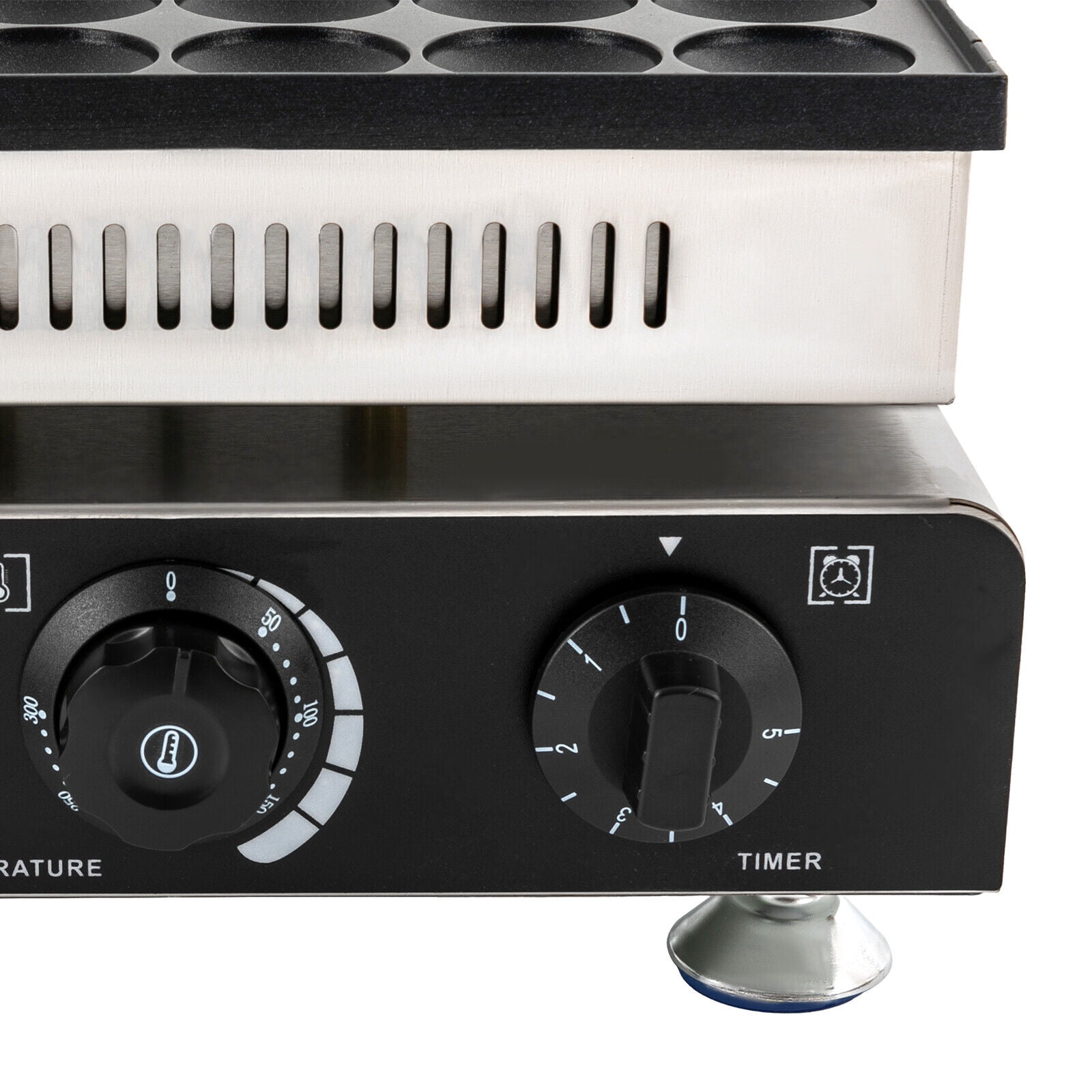 Mini Pancake Baker, 36-Hole Pancake Maker, Corded Electric Waffle Machine 110V