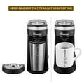 thumbnail image 3 of CHULUX Single Serve Coffee Maker, K Cup Coffee Machine for Single Cup Capsule with 12 Ounce Reservoir, Black, 3 of 7