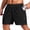 Black, variant on COOFANDY Mens 7" Athletic Shorts Gym Workout Shorts Bodybuilding Training Sports Shorts with Zipper Pocket