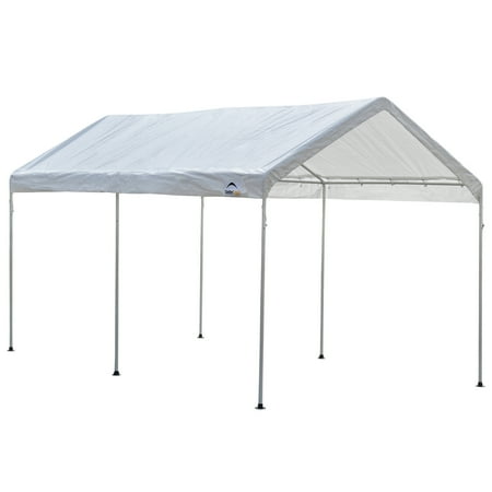 Shelterlogic Maxap Carport Canopy 9 X 16 Ft White Easy Set Up
