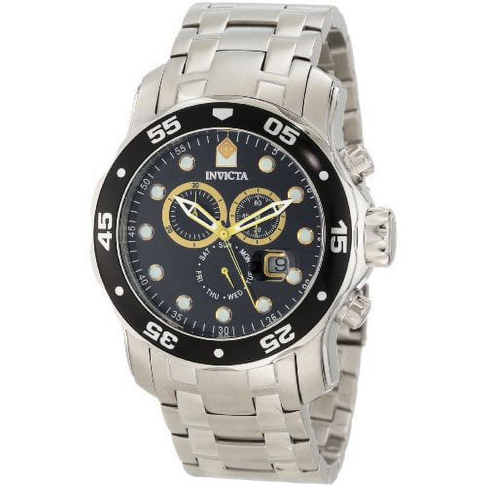 Invicta Pro Diver Men's 6991 Quartz GMT Watch with Black Dial
