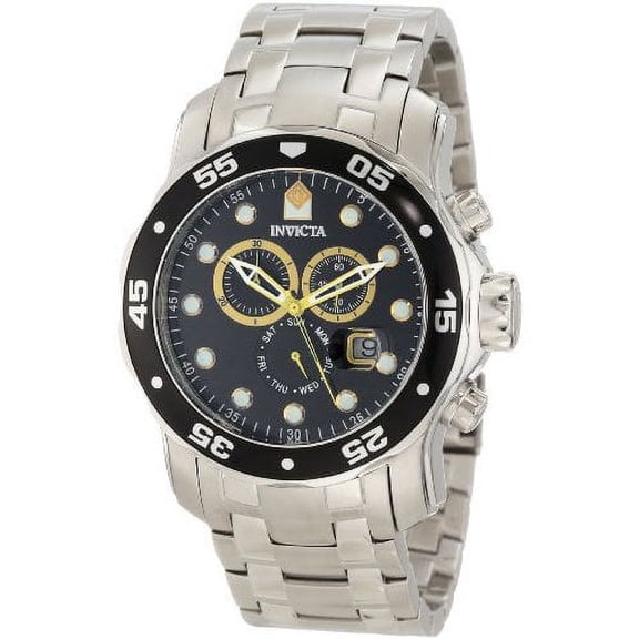 Invicta Pro Diver 10372 Stainless Steel Chronograph Watch