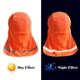 thumbnail image 1 of Sombrero de Transpirable Protección solar Refrigeración Absorbe el sudor Protector de cuello Diadema Sombrero de Diadema para mujeres Naranja Hugo Sombrero de senderismo, 1 of 10