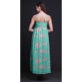 thumbnail image 4 of Bimba Robe Longue Maxi Bohème à Bretelles Sans Manches Imprimée Florale pour Femme - Grand, 4 of 6
