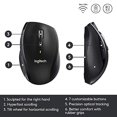 thumbnail image 5 of Logitech M705 Wireless Marathon Mouse for PC - Long 3 Year Battery Life, Ergonomic Shape with Hyper-Fast Scrolling and USB Unifying Receiver for Computer and Laptop - Black, 5 of 5