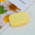 thumbnail image 5 of Unique Bargains 1 Set Contact Lens Case Compact Rectangular Lens Storage Case Yellow, 5 of 5