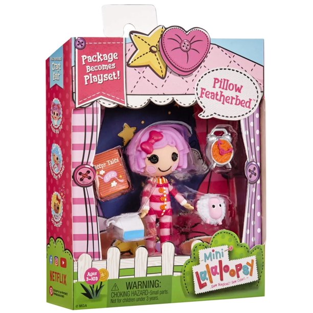 Lalaloopsy Series 2 Pillow Featherbed Mini Figure Playset