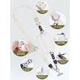 thumbnail image 4 of Correa para teléfono con cartera Tiostep Clip and Go, color crema, 4 of 8