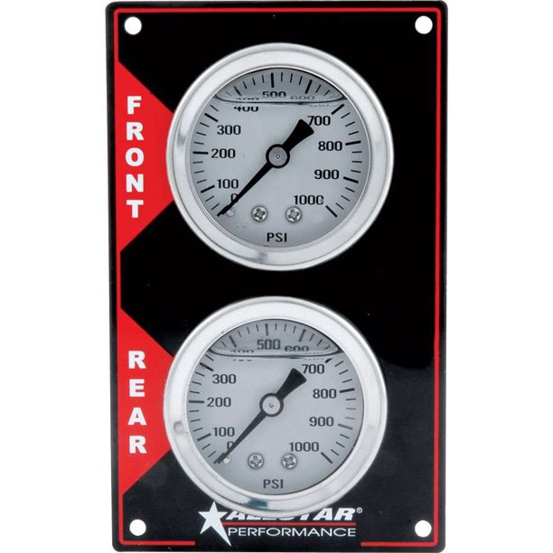 Allstar Performance Vertical Dual Brake Bias Gauge P/N 80170 Walmart
