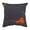 Eggplant, variant on Throw Pillow Blessed Mabon Pumpkins