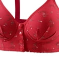 thumbnail image 4 of Akmaiox Plus Size Bras for Women, Full Support Wirefree Front Closure Push Up Bra, Soft Comfy Seamless Everyday No Underwire Lingerie for Women, 4 of 4
