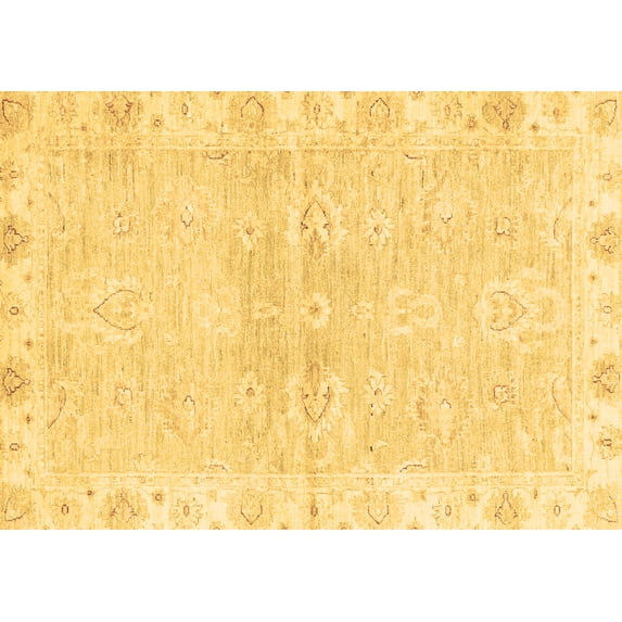 Ahgly Company Indoor Rectangle Abstract Brown Modern Area Rugs, 8' x 12'