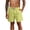 Green, variant on lcziwo Mens Gym Shorts with Pockets Knee Length Outdoor Elastic Waist Beach Shorts Hiking Fishing Travel Drawstring Chino Shorts Red L
