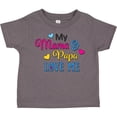thumbnail image 3 of Inktastic My Mama and Papa Love Me with Hearts Boys or Girls Toddler T-Shirt, 3 of 5