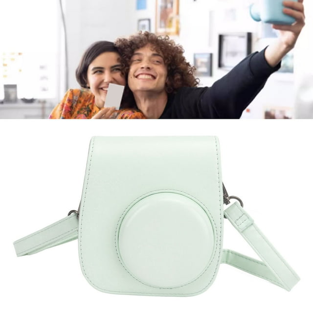 Étui de Protection pour Appareil Photo Mini 12, Sac de Rangement Portable avec Filtres d'Album Autocollants Colorés, Super Grande Capacité