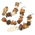 thumbnail image 1 of Bird Bite Toy Set, Bite Resistant Natural Materials Trace    Chewing String Safe Keeps Parrots Busy With Stainless Steel Hooks For Birds, 1 of 8