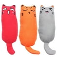 thumbnail image 1 of 3 Pcs Jouet pour Chat à l'Herbe à Chat Résistant aux Morsures Jouet à Mâcher pour Animal Jouets de Morsure pour Chaton Jouets pour Chat, 1 of 10