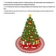thumbnail image 2 of Bearachild de árbol de Navidad hilo de alce diseño de escena alfombrilla de suelo de Festival almohadilla protectora grande resistente al Kits de decoración para fiestas, 2 of 6