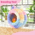 thumbnail image 4 of Lovebird Nest, Bird Breeding Bed Parrot Snuggle Hut Conure House for Budgie Cockatiel Conure Lovebird Canary Finch Hamster Small Pets, 4 of 8