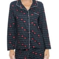 thumbnail image 5 of Casual Nights Women's Printed Long Sleeve Soft Pajama Set, 5 of 5