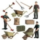 thumbnail image 2 of Juego De Accesorios Para Alimentos De Alimentación Agrícola, Figuras En Miniatura De Herramientas Agrícolas Interactivas Para E Hijos Para El Hogar, 2 of 8