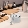 thumbnail image 3 of Shisuyan Stainless Steel Seasoning Pot with Cover and Spoon Kitchen Salt Pepper Condiment Pot Container for Home Kitchens Restaurants Use, 3 of 9