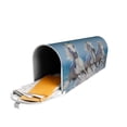 thumbnail image 5 of Naloa Horses Running Through The Water Mailbox Covers Magnetic Post Box Cover Post Letter Box Cover Garden Decor-25.5x21 in, 5 of 8