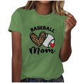 thumbnail image 1 of Birdeem Hauts de Mode pour Femmes Imprimé Manches Courtes Blouse Col Rond T-Shirt Hauts, 1 of 9