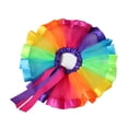 thumbnail image 4 of Rainbow Tutu Skirts Ballet Dance Dress Ruffle Tiered Tutus Photography Layered Tutu Ruffle Skirt Dress For Girls Size M, 4 of 6