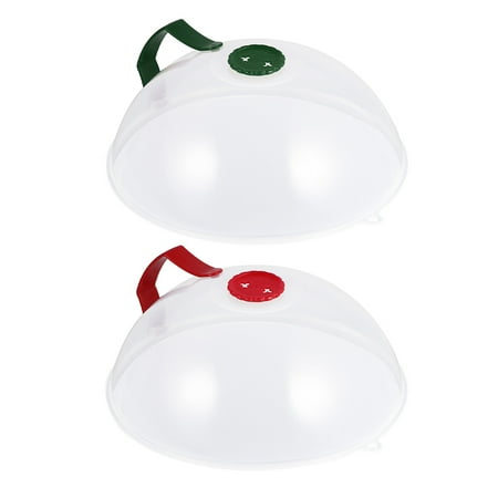 

NUOLUX 2pcs Fresh-keeping Cover Mosquito-proof Guard Breathable Food Protective Cover