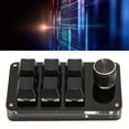 thumbnail image 3 of Mini Teclado De 6 Teclas, Mini Teclado Portátil Para Juegos Con Una Sola Mano De 6 Teclas Con Perilla Para Oficina Para Juegos, 3 of 7