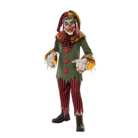 Boys Crazy Clown Costume (M)
