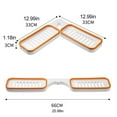 thumbnail image 3 of Bathroom Corner Wall-mounted Punch-Free Rack Corner Shower Storage Drain Rack Holder Corner Shower Shelf Shelves Bathroom Accessories, 3 of 9
