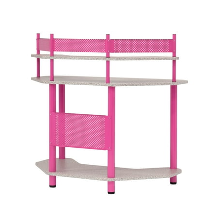 Calico Designs - Corner Computer Desk - Pink