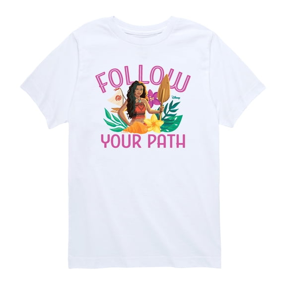 Moana Live Action - Follow Your Path - Toddler Boys Short Sleeve Graphic T-Shirt