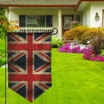 thumbnail image 2 of Union Jack Flag Garden Flag Vertical Double Sided Yard Outdoor Decoration 12.5 x 18 Inch Sharp Corner, 2 of 7