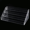 thumbnail image 1 of Makeup Box, Transparent 4 Tires Nail Polish Display Holder  For Desk, 1 of 5